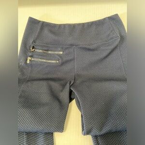 Abercrombie & Fitch blue waffle weave pants medium but running small